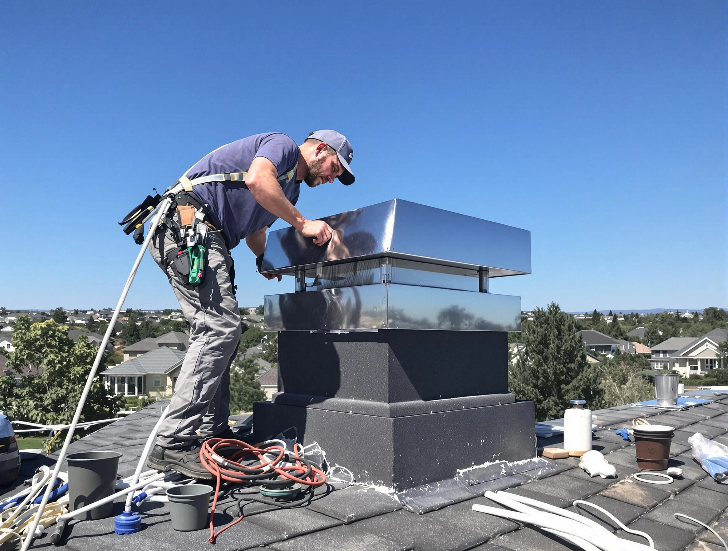Chimney Cap Services in Washington