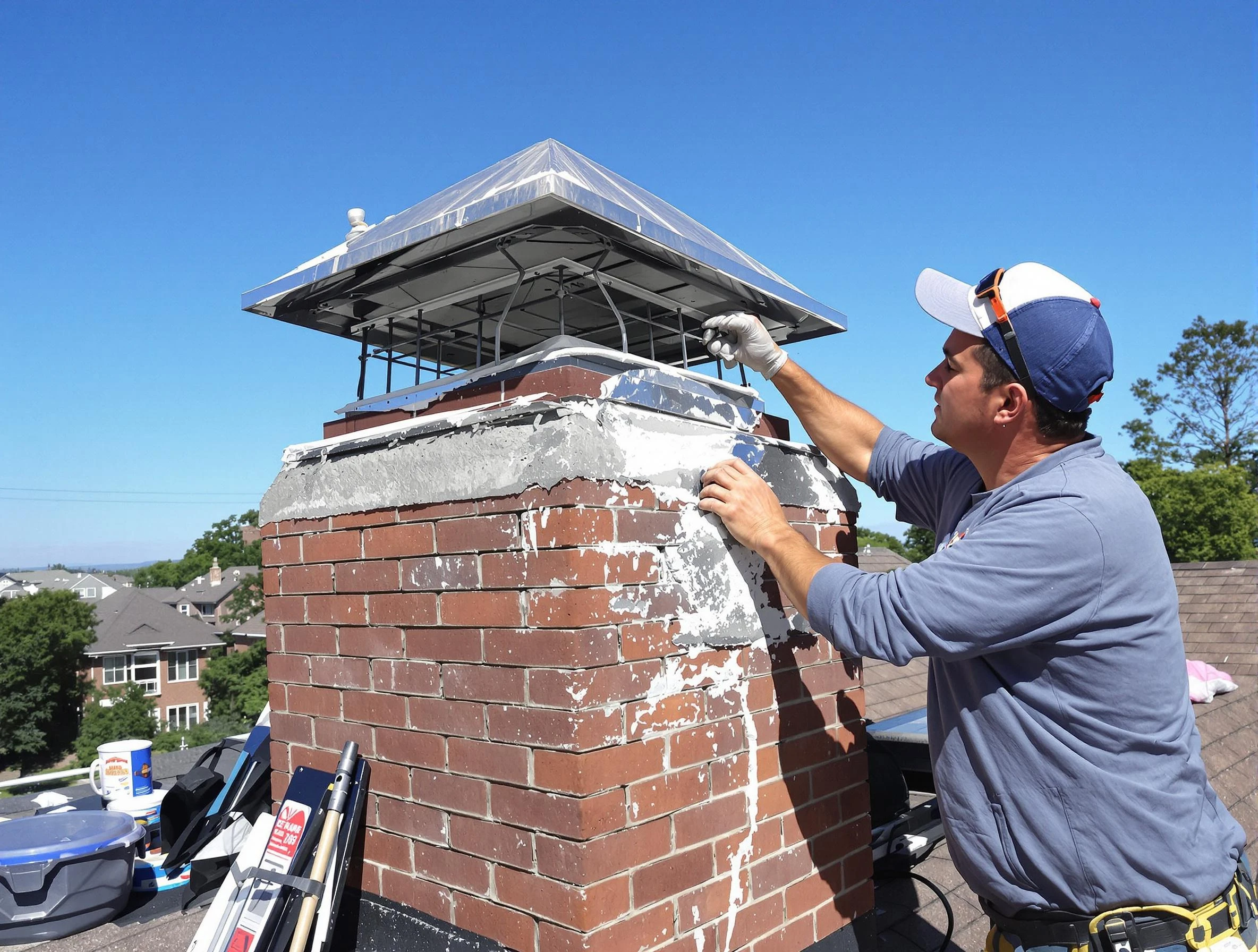Chimney Crown Services in Washington